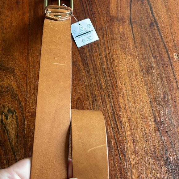 J CREW genuine Italian brown leather belt. - Picture 6 of 6
